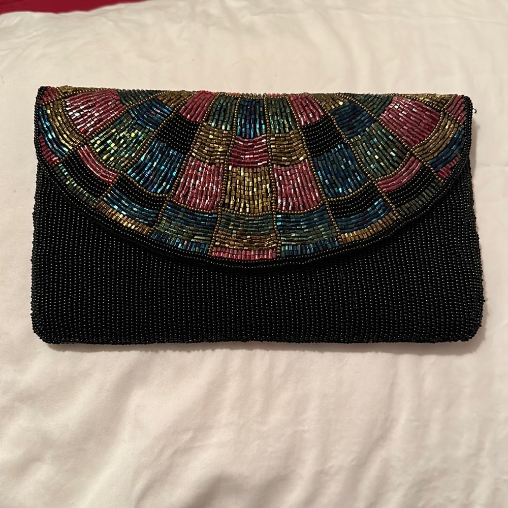 Art Deco Beaded Clutch